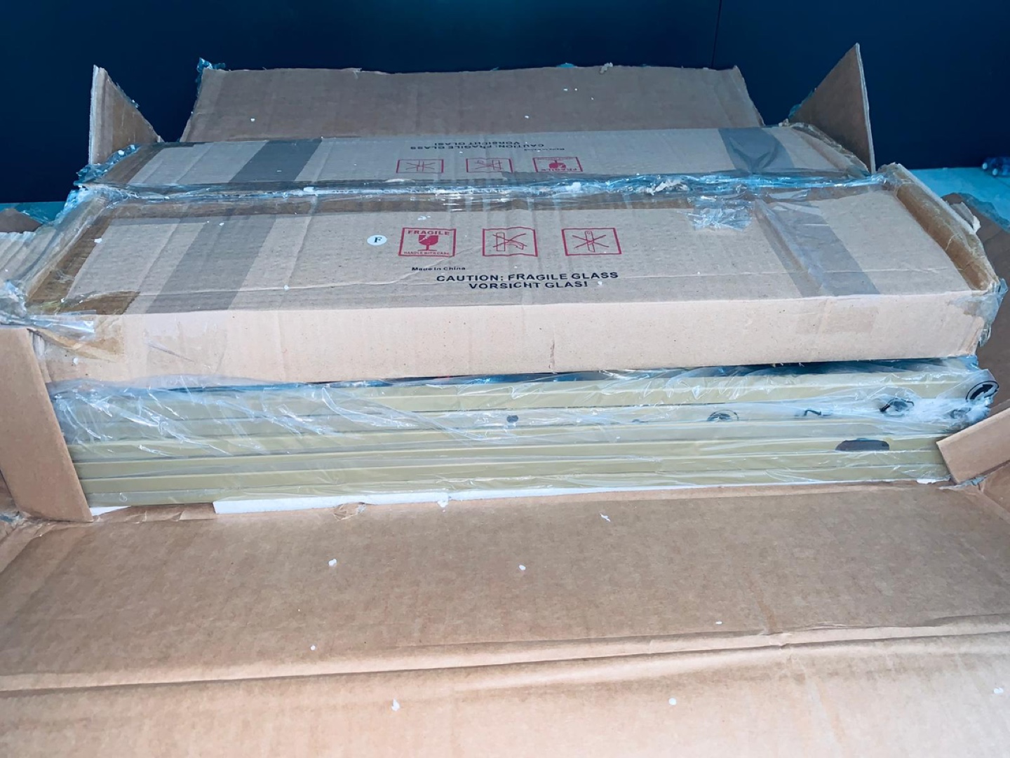 Brand new 5 Tiers bookcase Golden wide.(read description) - photo 4
