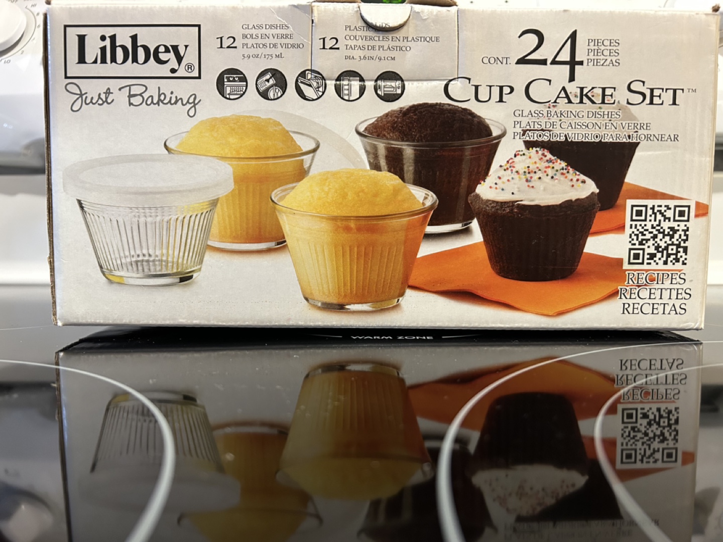 Libbey Just Baking Cupcake Set