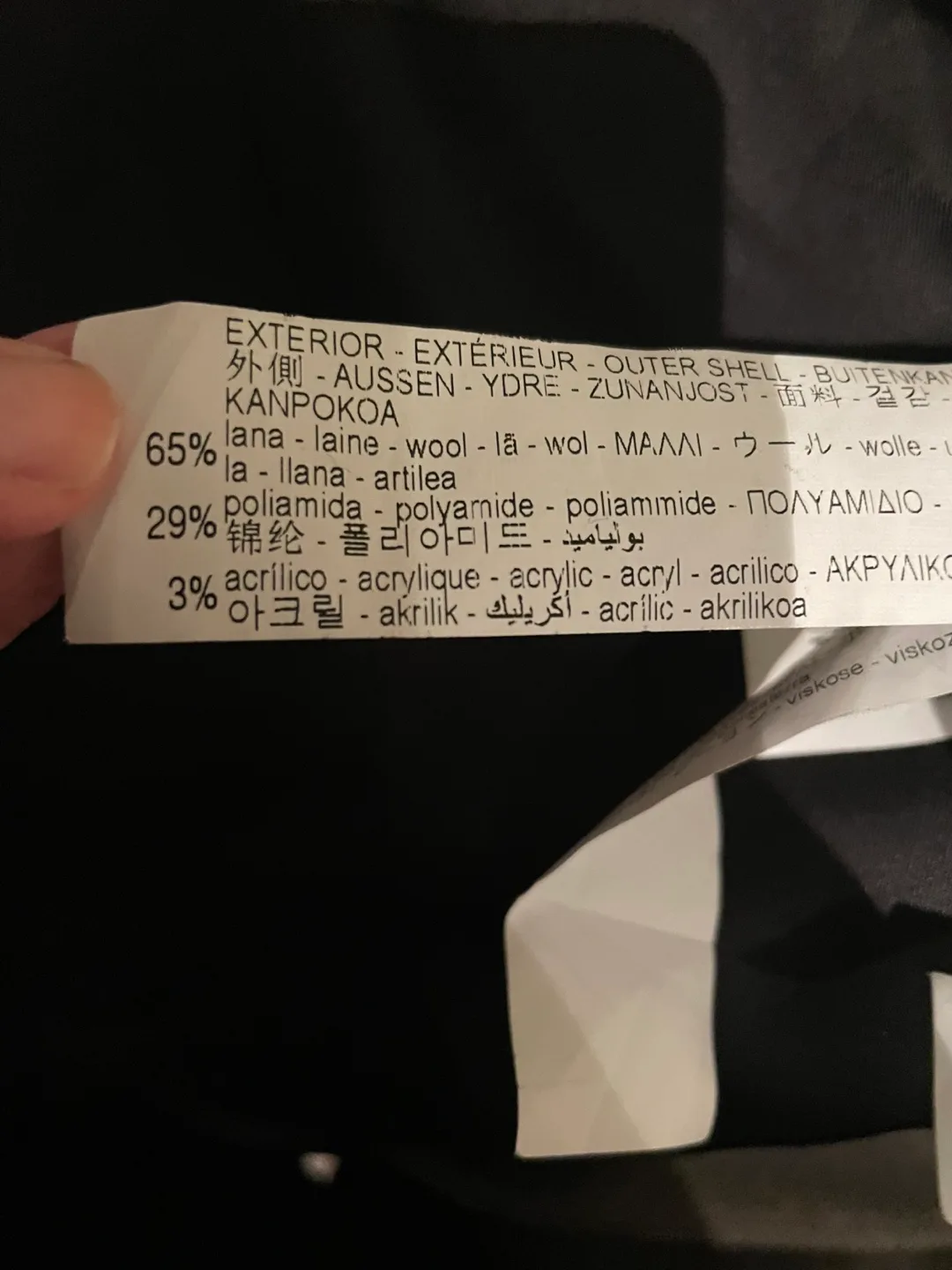 Zara Grey Double Breasted Wool Coat image indicator(4)