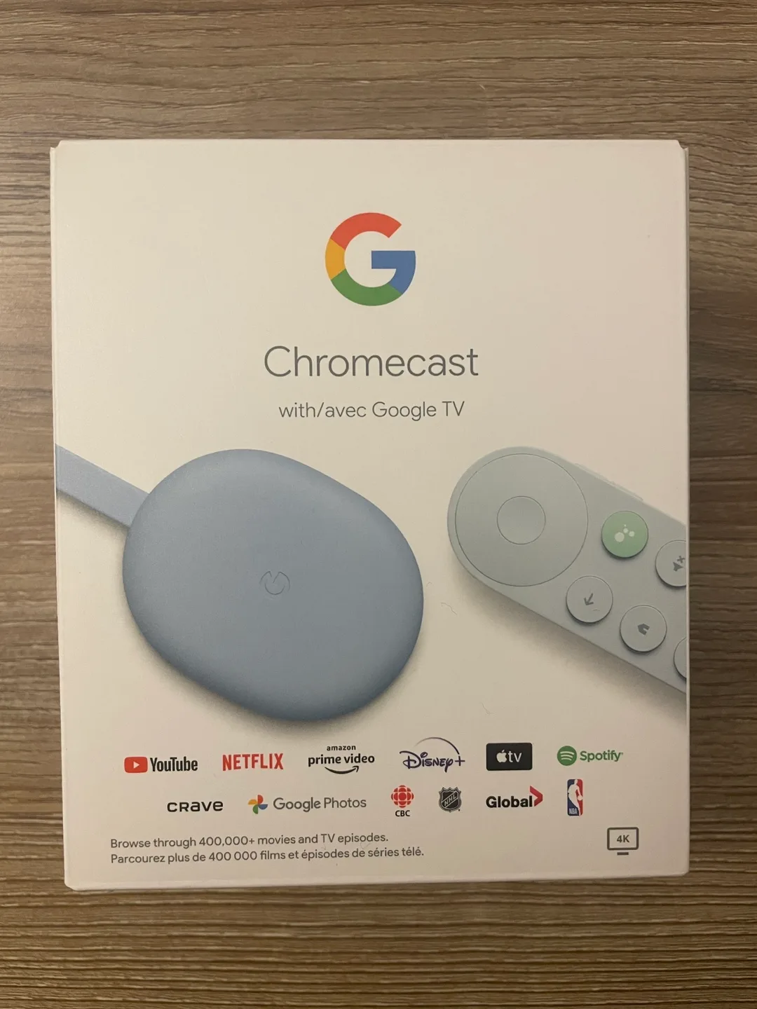 Google Chromecast with Google TV - 4K thumbnail