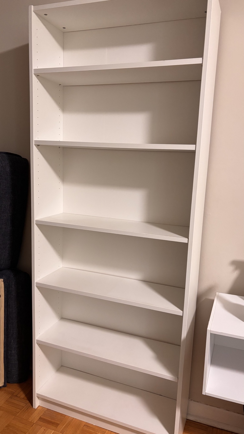 White Bookcase