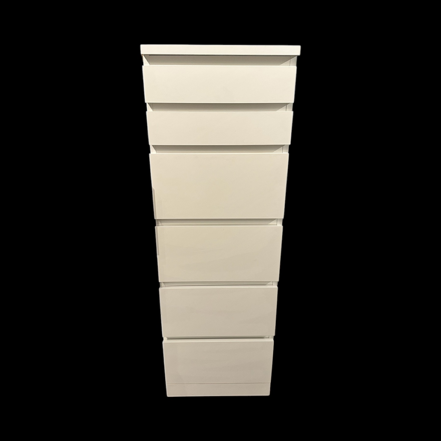 IKEA White Tall Dresser with Mirror - photo 3
