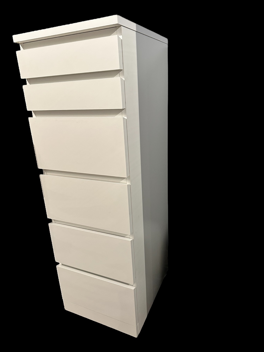 IKEA White Tall Dresser with Mirror - photo 2