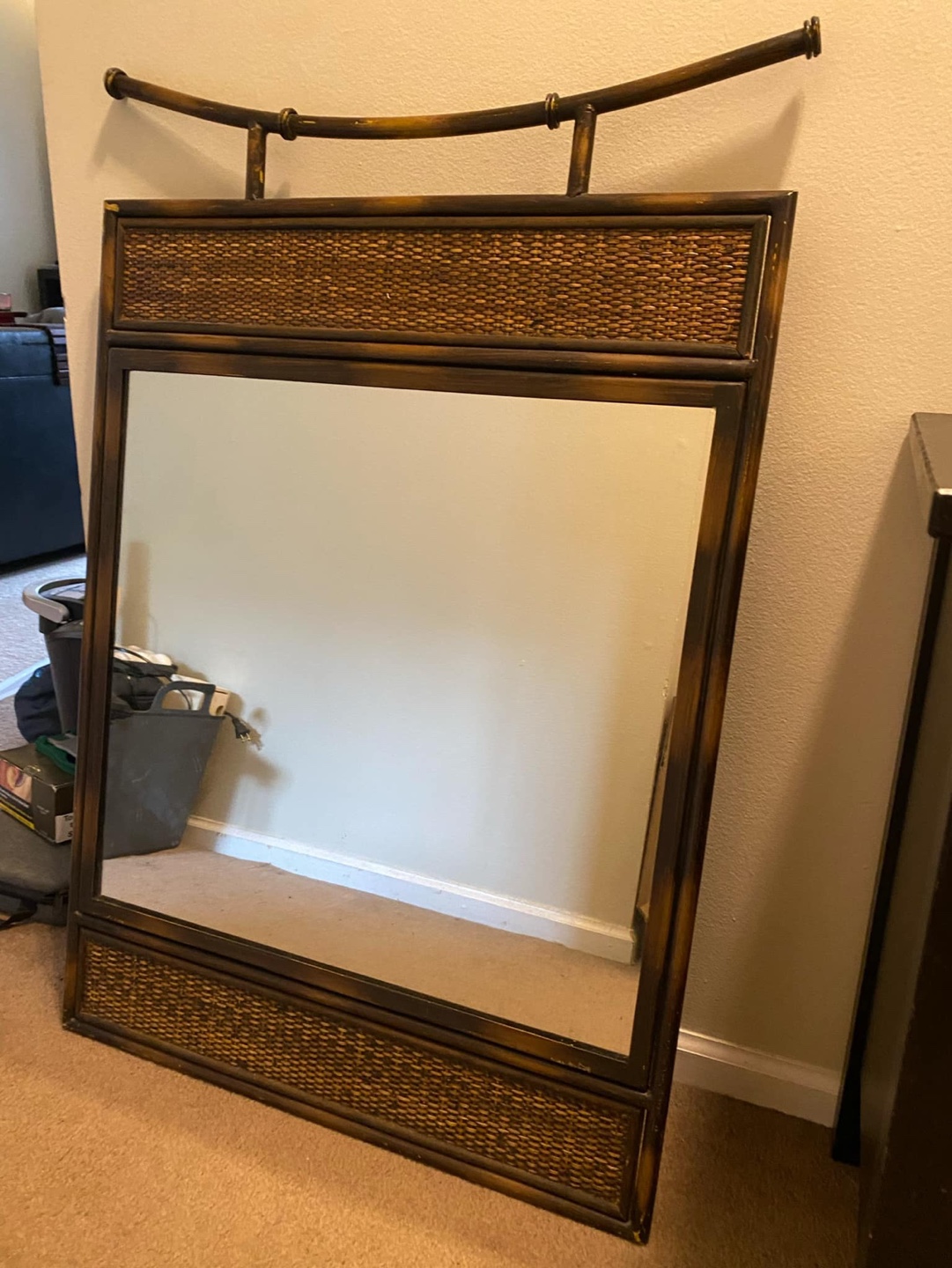 Bohemian Framed Mirror
