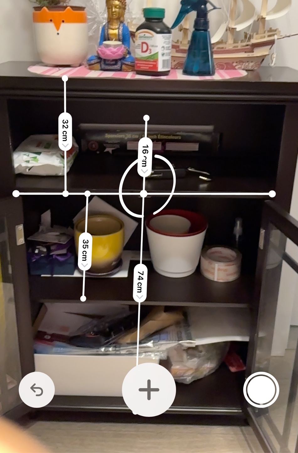 Small Cabinet with Glass Doors - photo 4