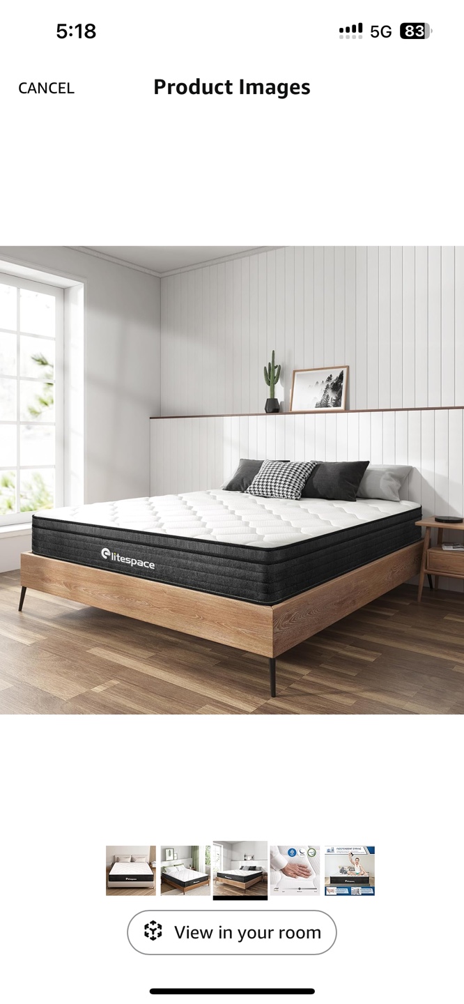 Full Size 10 Inch Memory Foam Mattress - photo 2