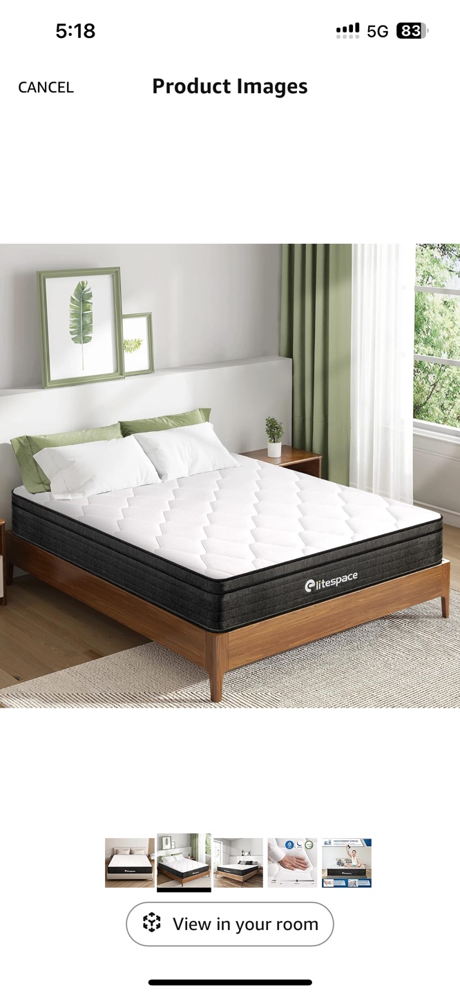 Full Size 10 Inch Memory Foam Mattress - photo 3