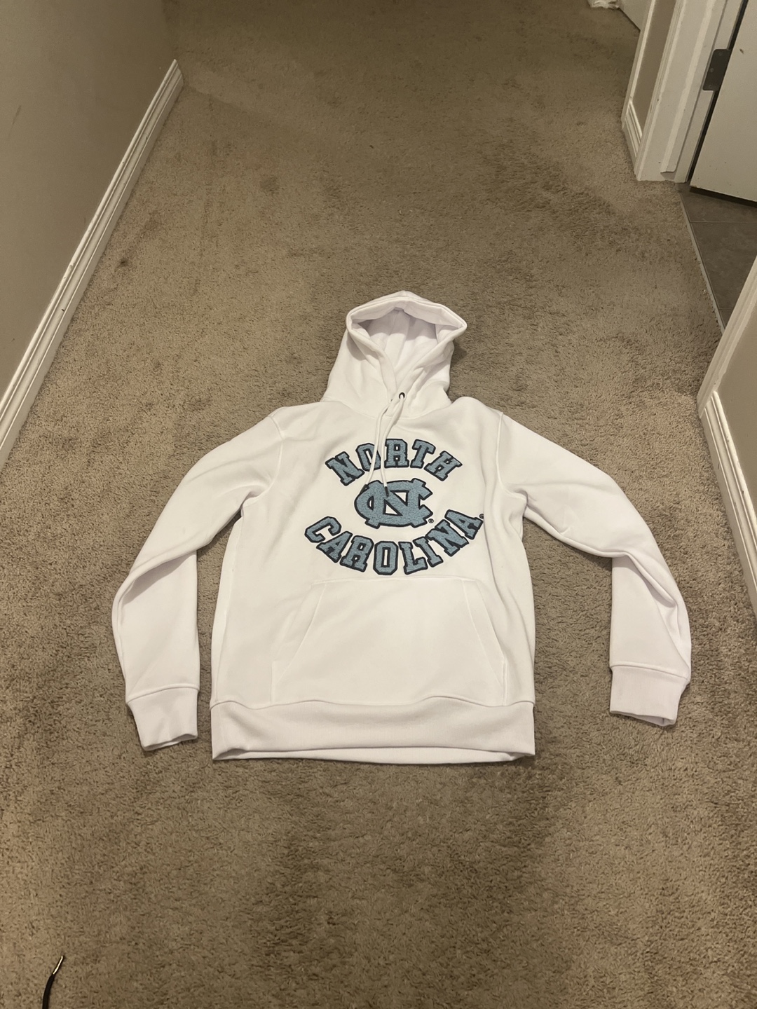 North Carolina Tar Heels White Hoodie