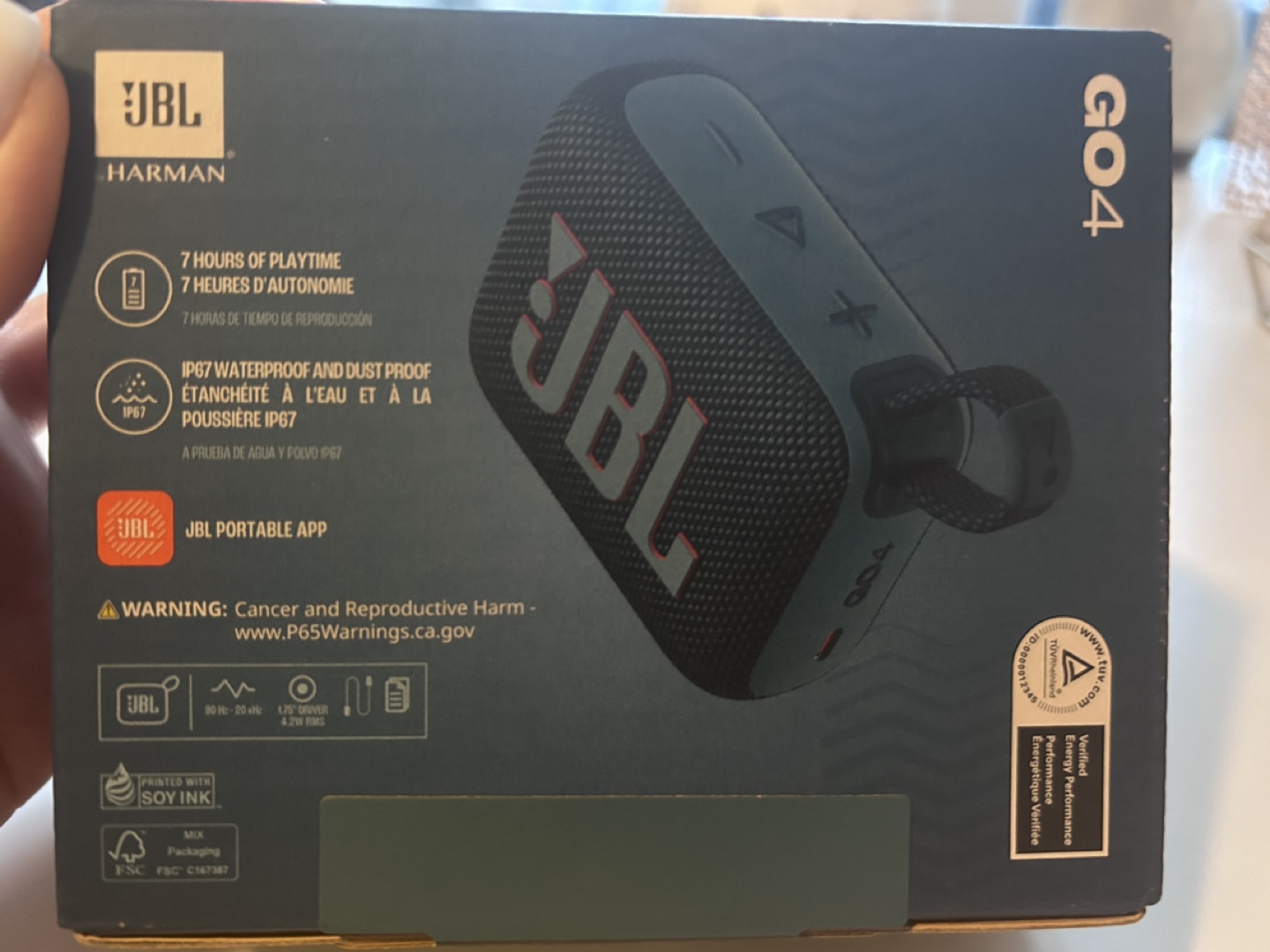 JBL GO 4 Bluetooth Speaker - photo 2