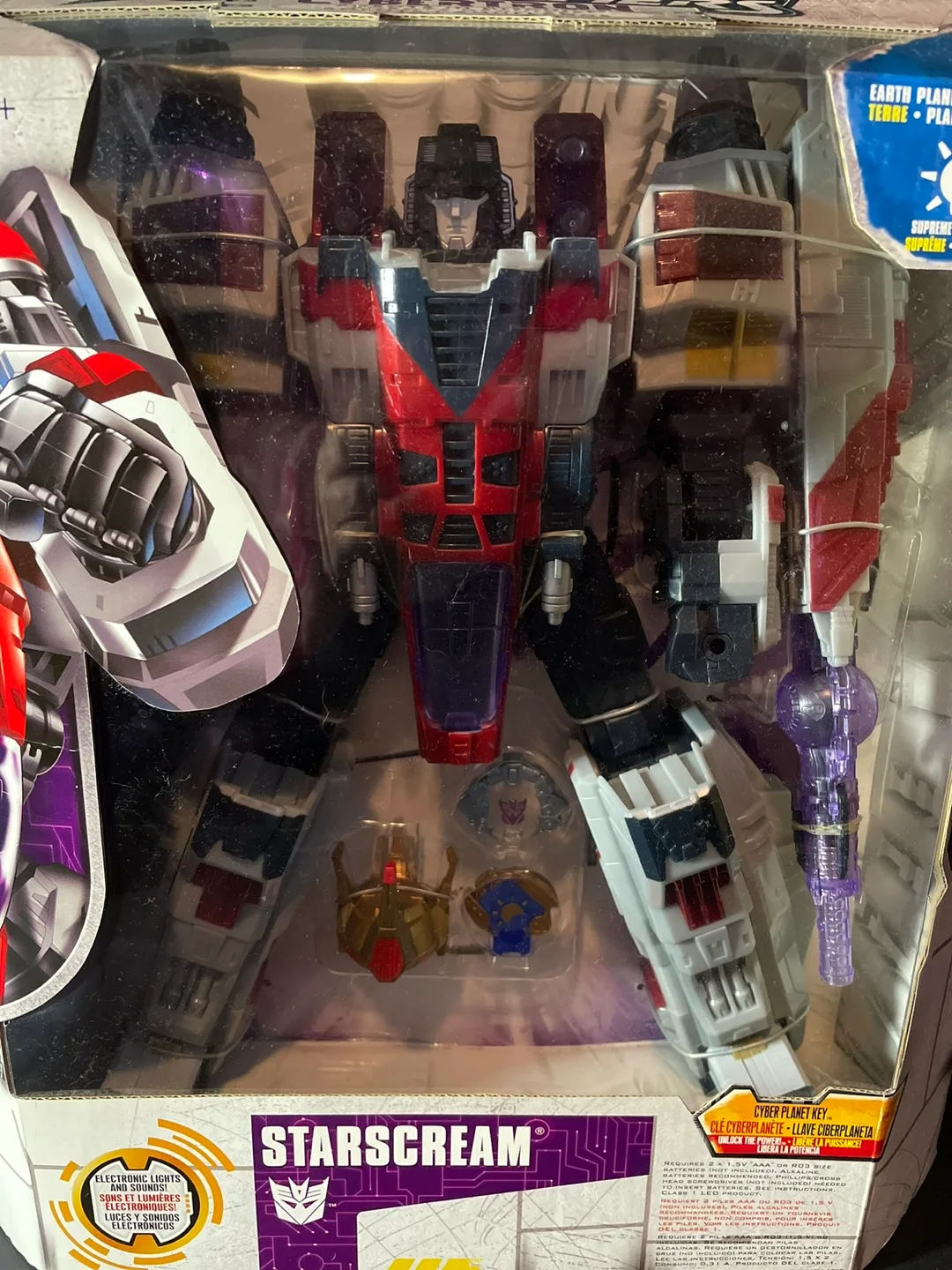 Transformers Cybertron Starscream Action Figure image indicator(2)