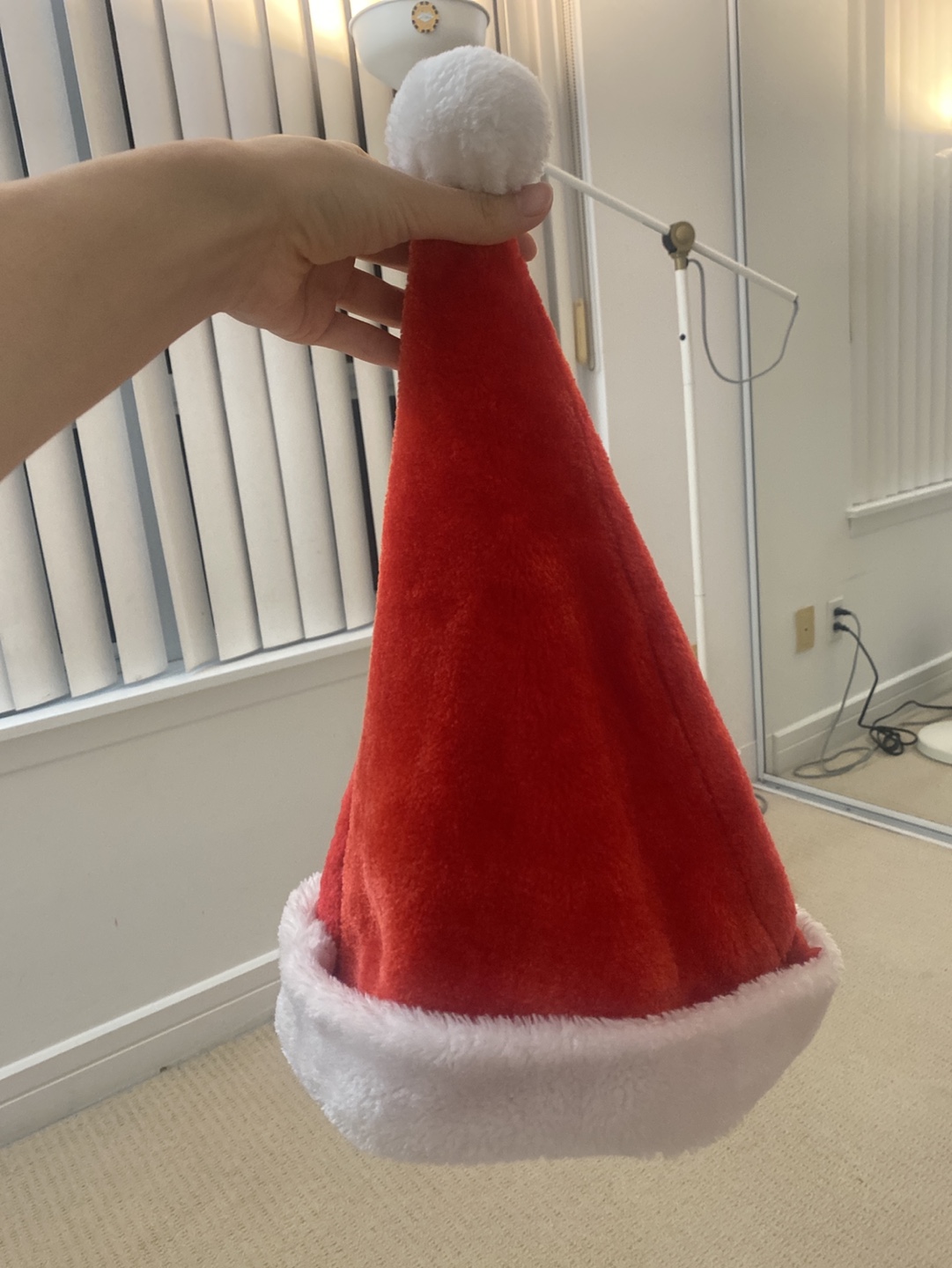 Red Santa Hat - adult - photo 2
