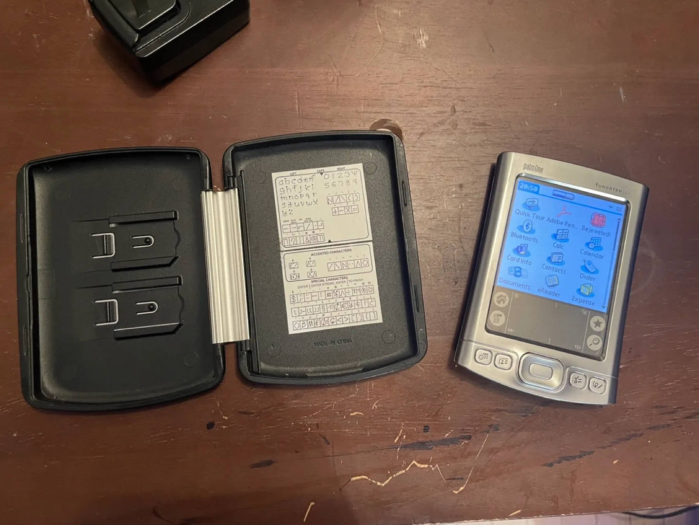 Palm Tungsten E2 PDA image indicator(2)