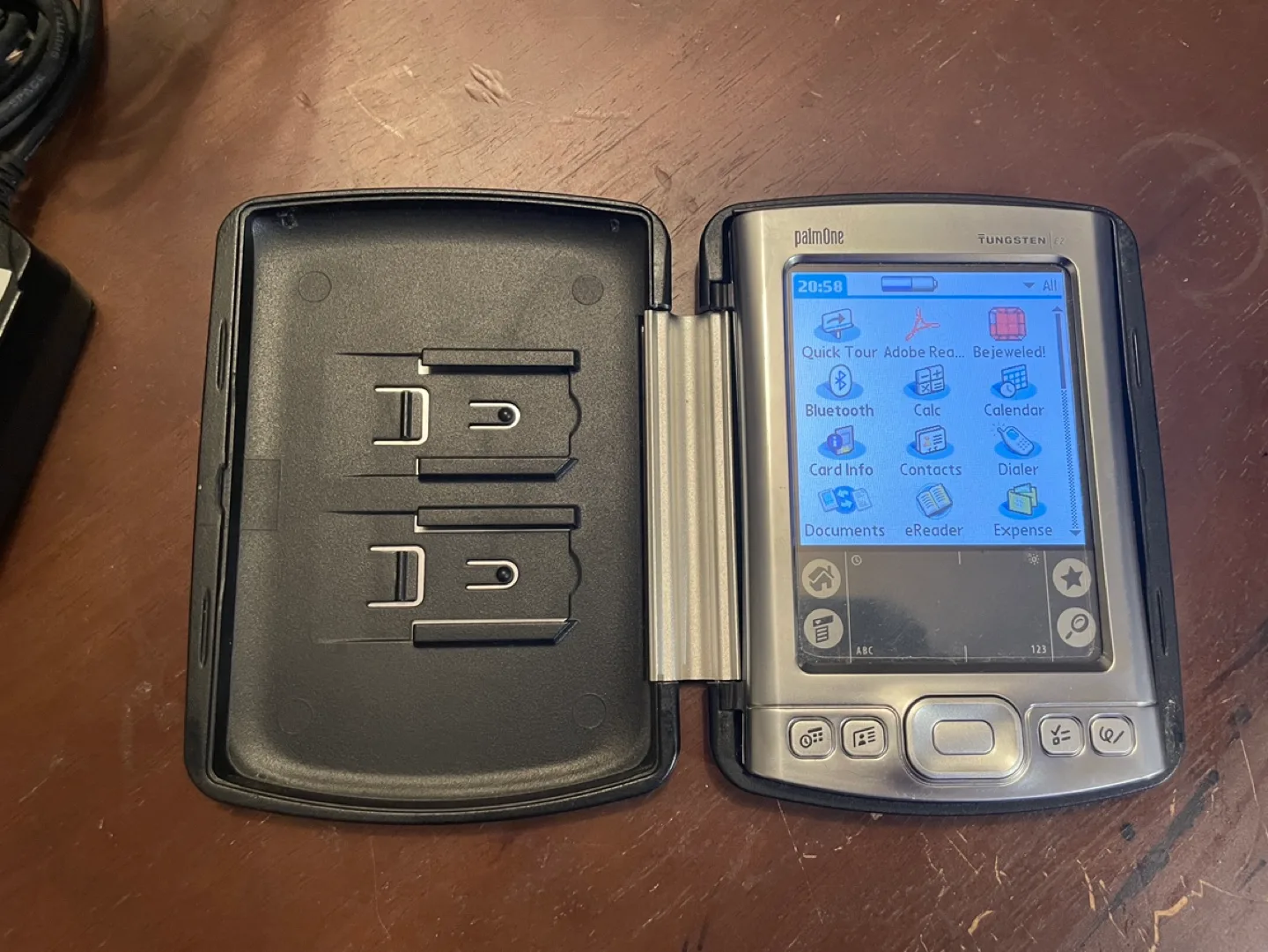 Palm Tungsten E2 PDA image indicator(3)