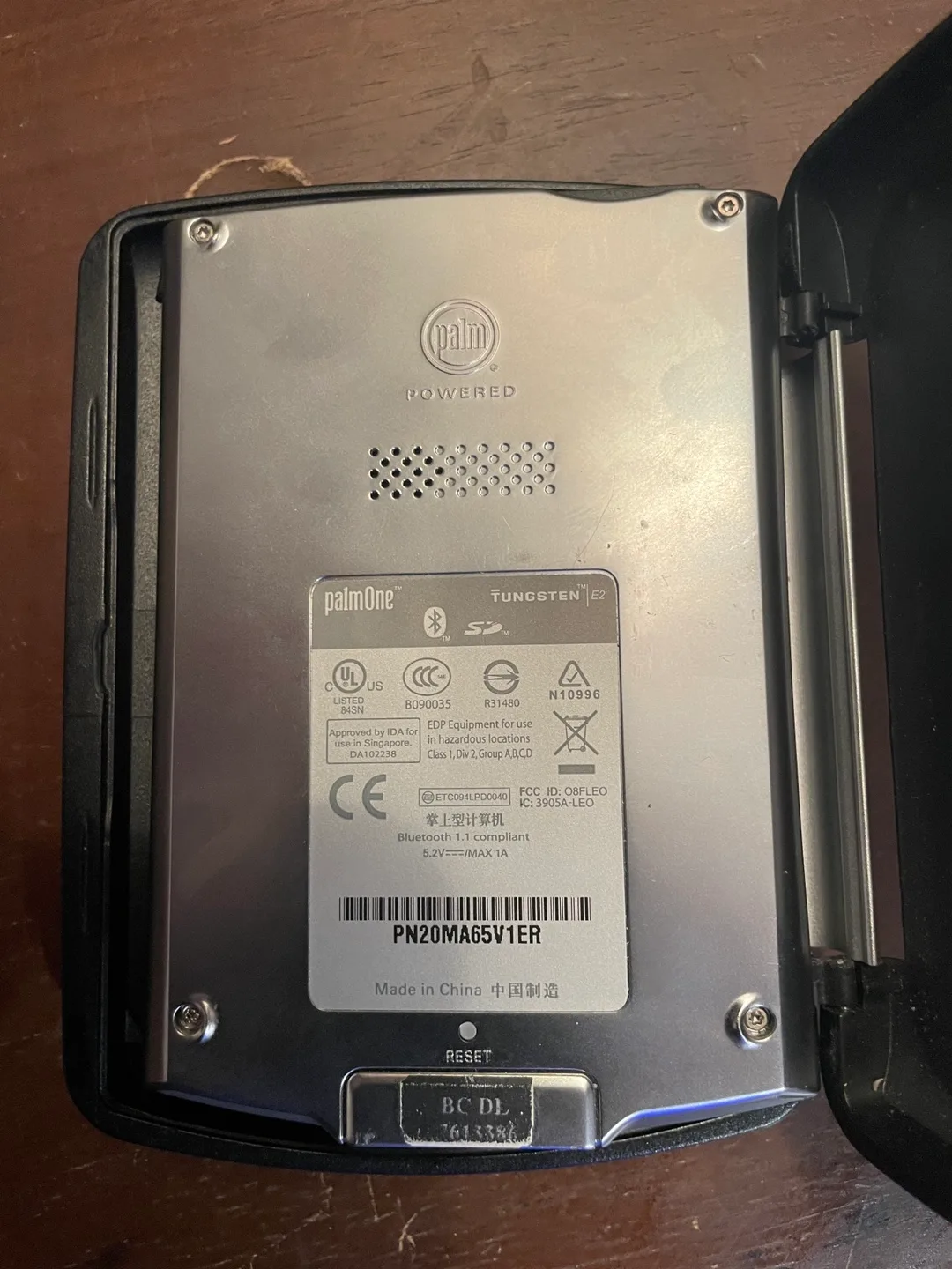 Palm Tungsten E2 PDA image indicator(5)