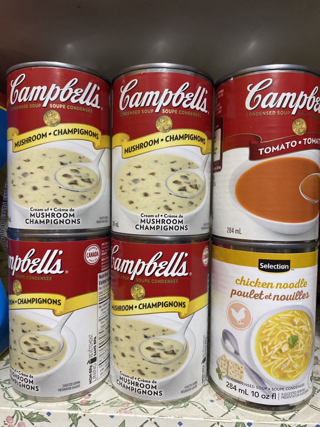 #freecycle Campbell's Soup Cans