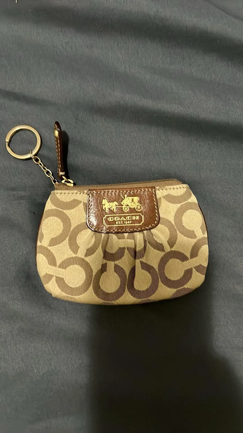 Coach Keychain Coin Purse thumbnail