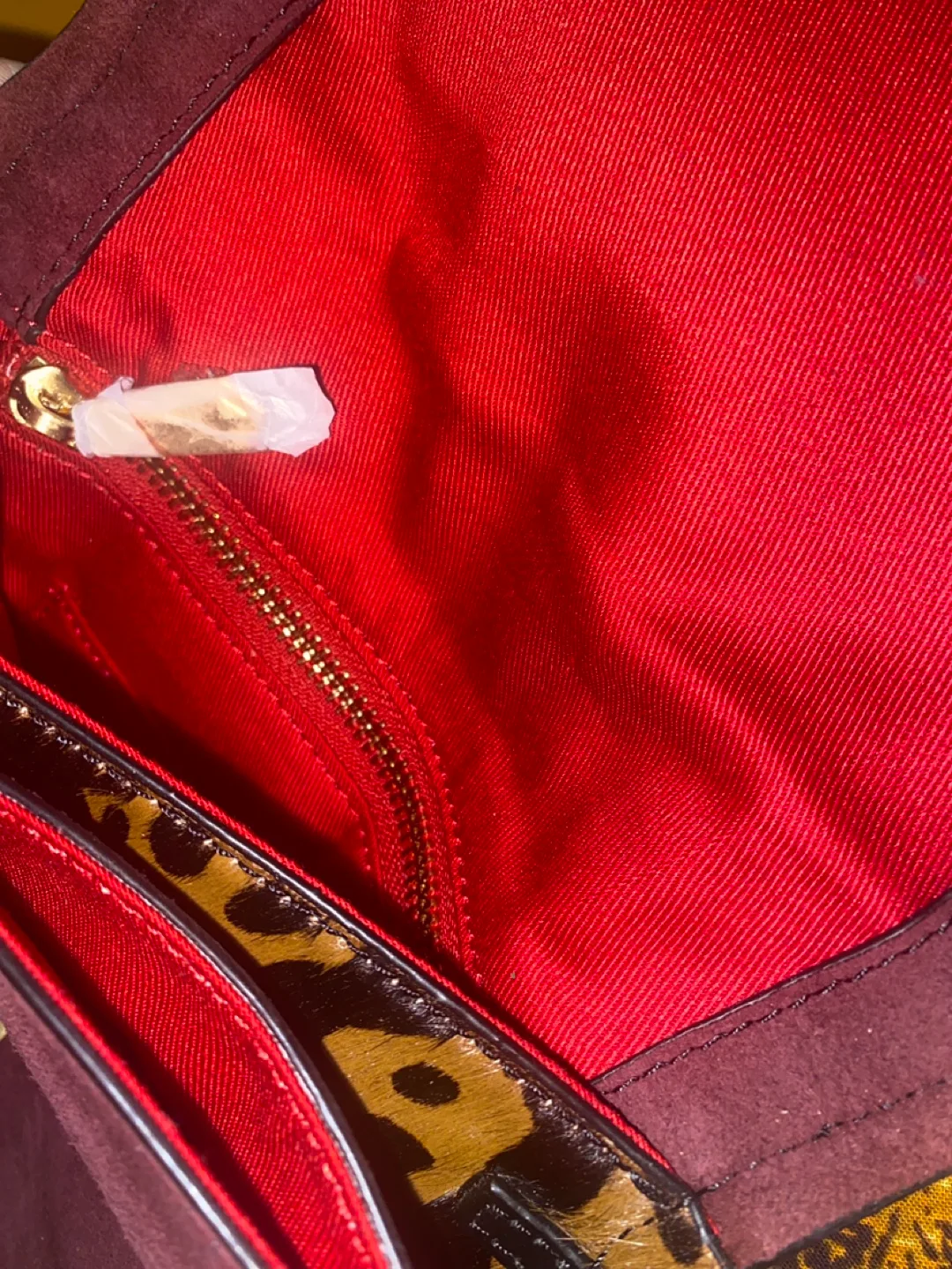 Brian Atwood Leopard Print Crossbody Bag image indicator(6)