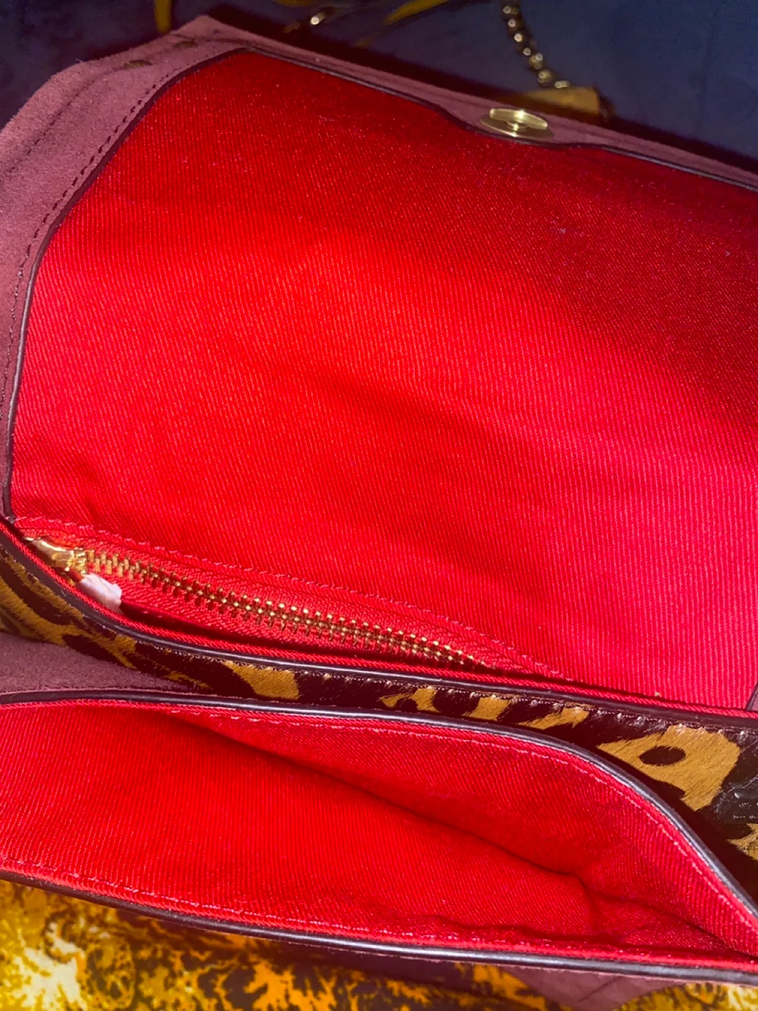 Brian Atwood Leopard Print Crossbody Bag image indicator(7)