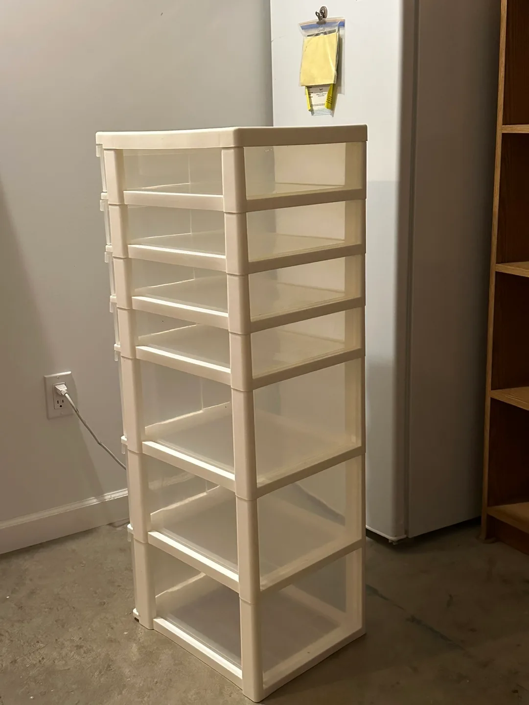 6 Drawer Plastic Storage  - white image indicator(2)