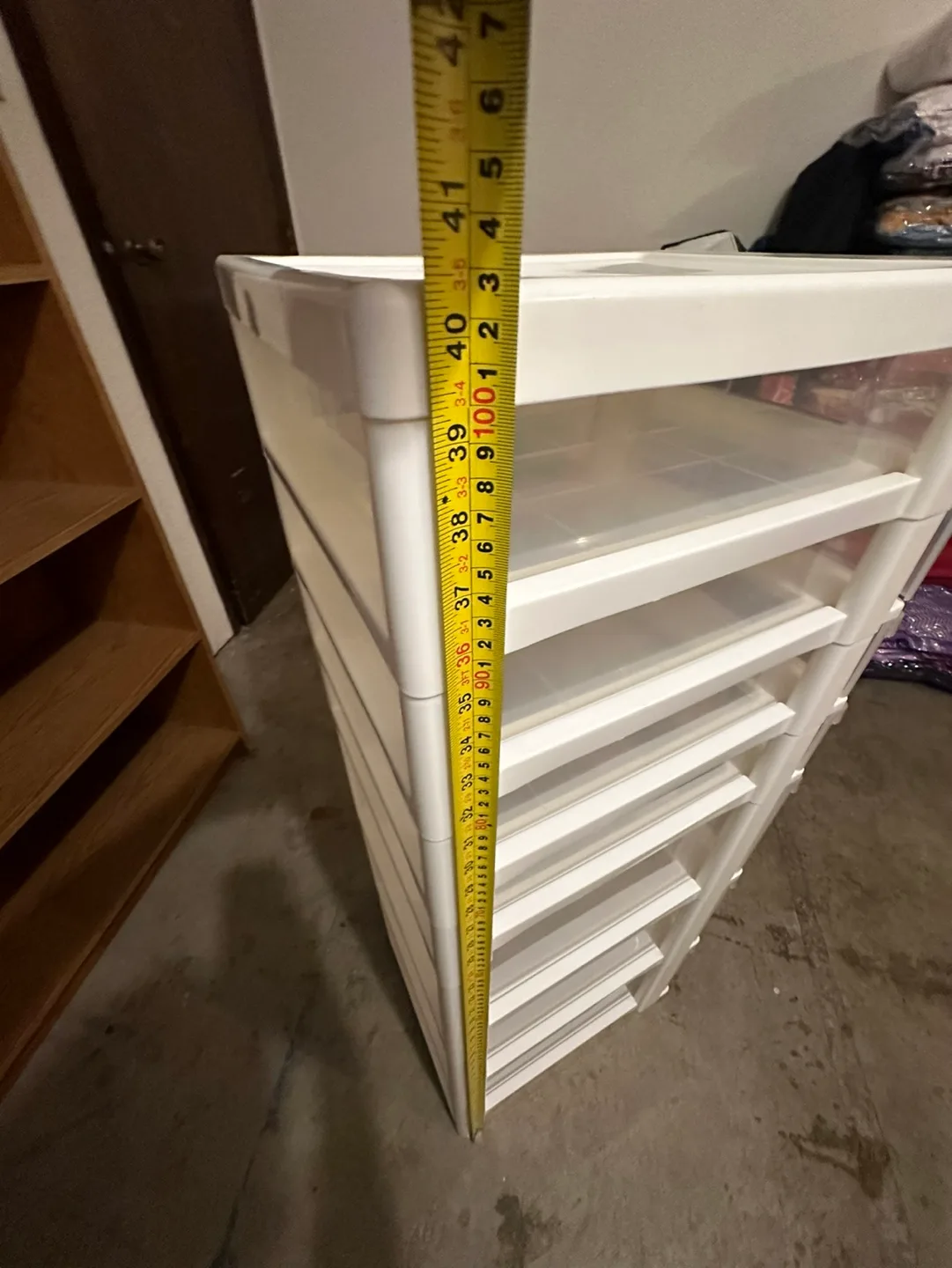 6 Drawer Plastic Storage  - white image indicator(6)