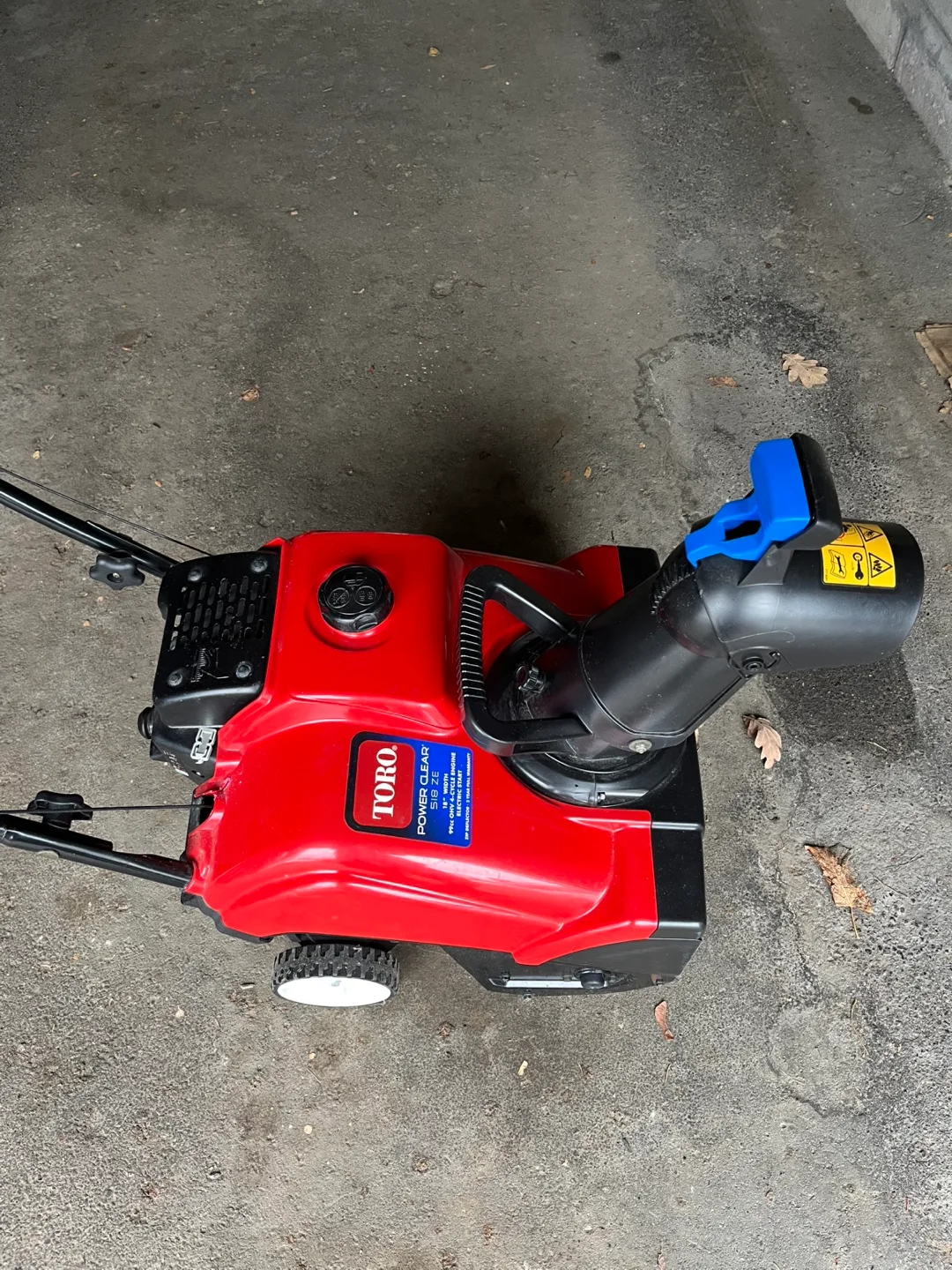 TORO Power Clear 518 ZE Snow thrower image indicator(3)