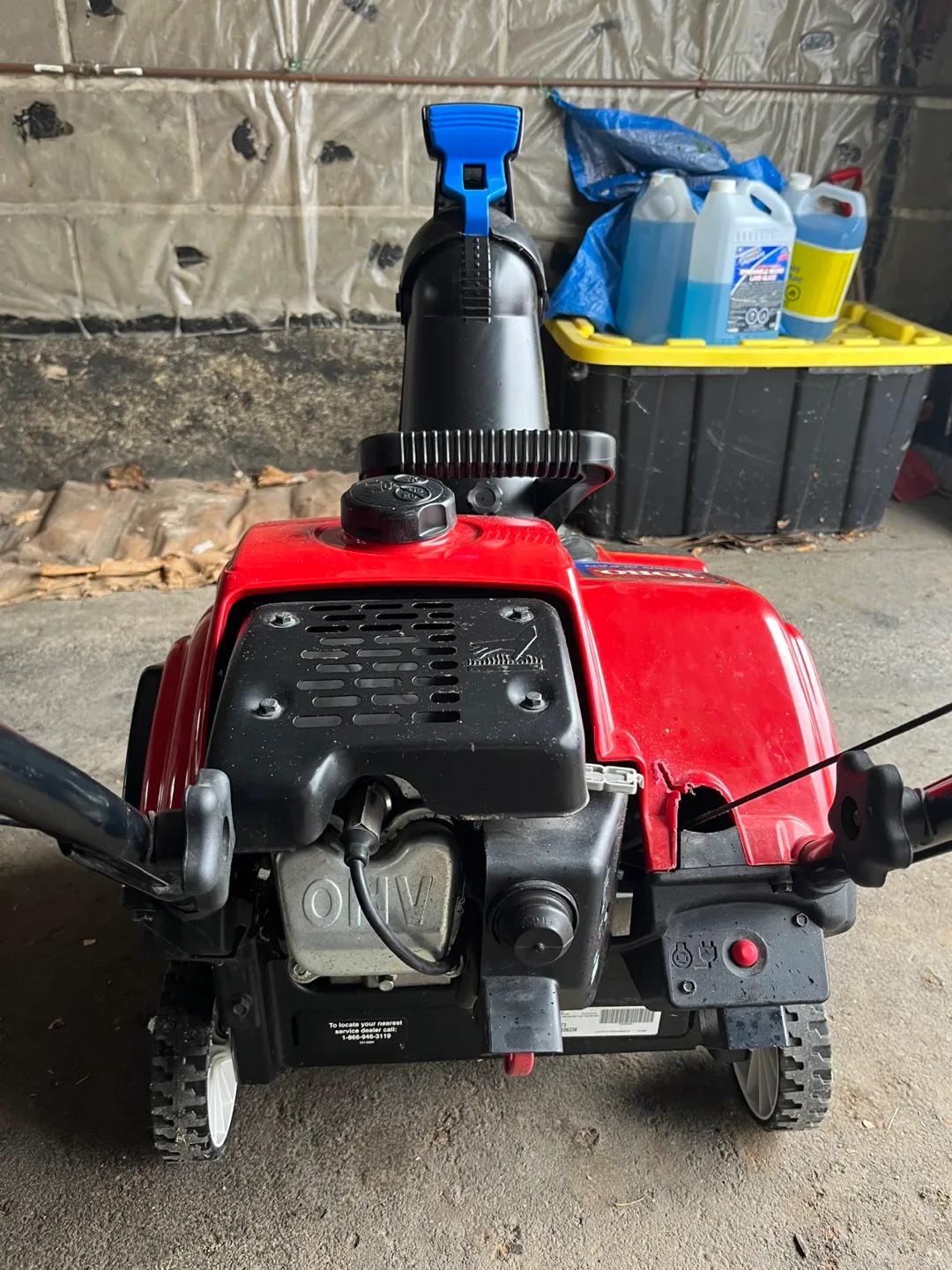 TORO Power Clear 518 ZE Snow thrower image indicator(4)