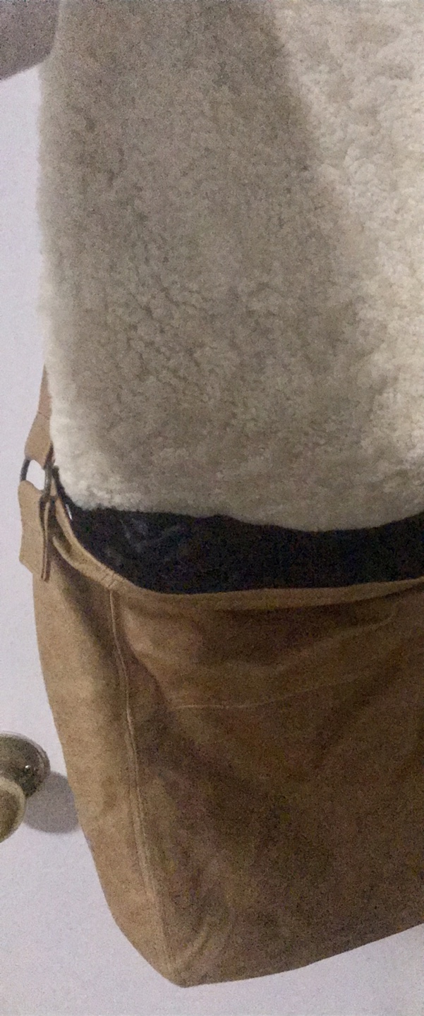 *New * Leather Messenger Bag - photo 4