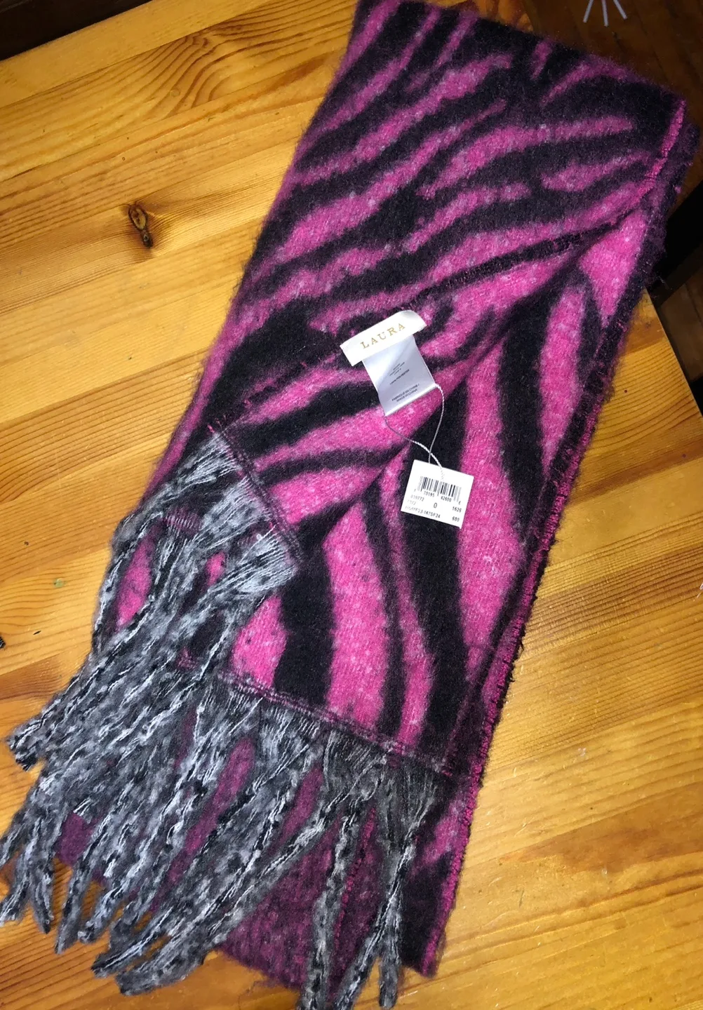 Zebra Print Scarf thumbnail