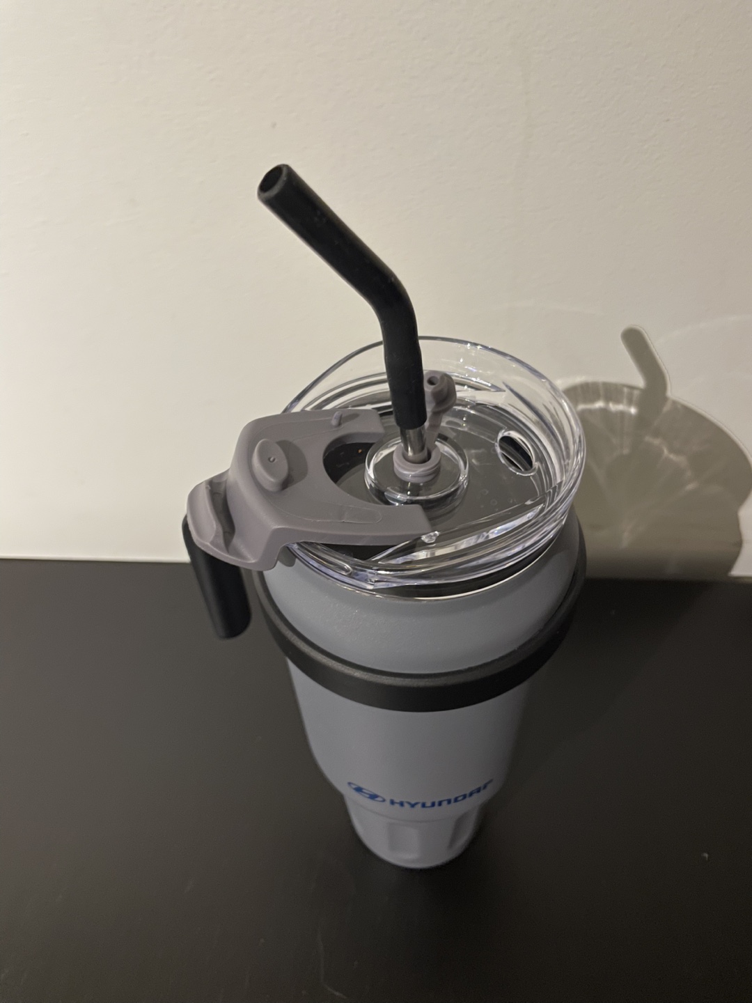 Hyundai Tumbler with Straw and Lid - photo 2