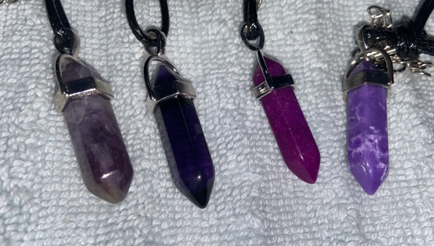 Crystal Pendants if bought in bundles I will give a discount image indicator(5)