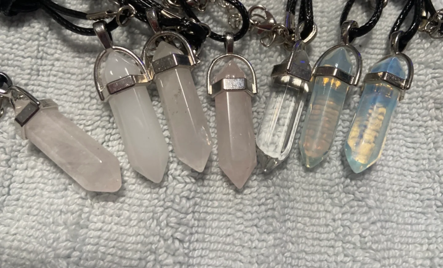 Crystal Pendants if bought in bundles I will give a discount image indicator(8)