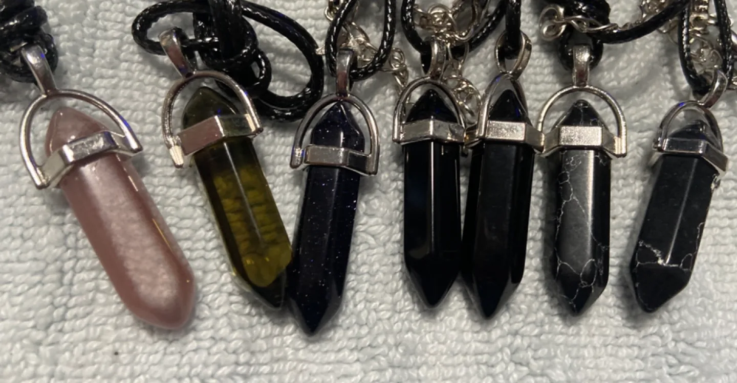 Crystal Pendants if bought in bundles I will give a discount image indicator(9)
