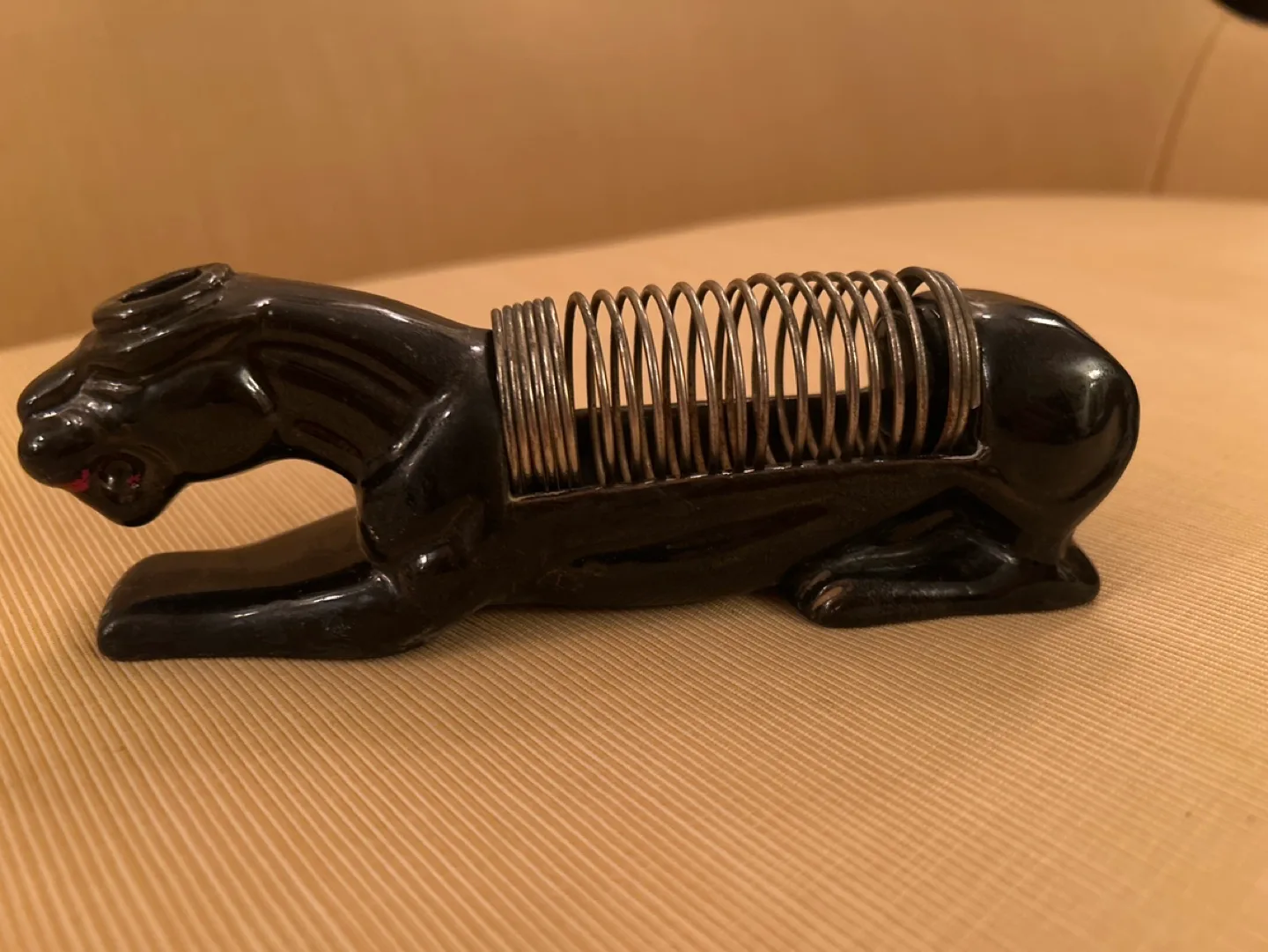 VTG MCM Black Panther Letter & Pen Holder image indicator(2)