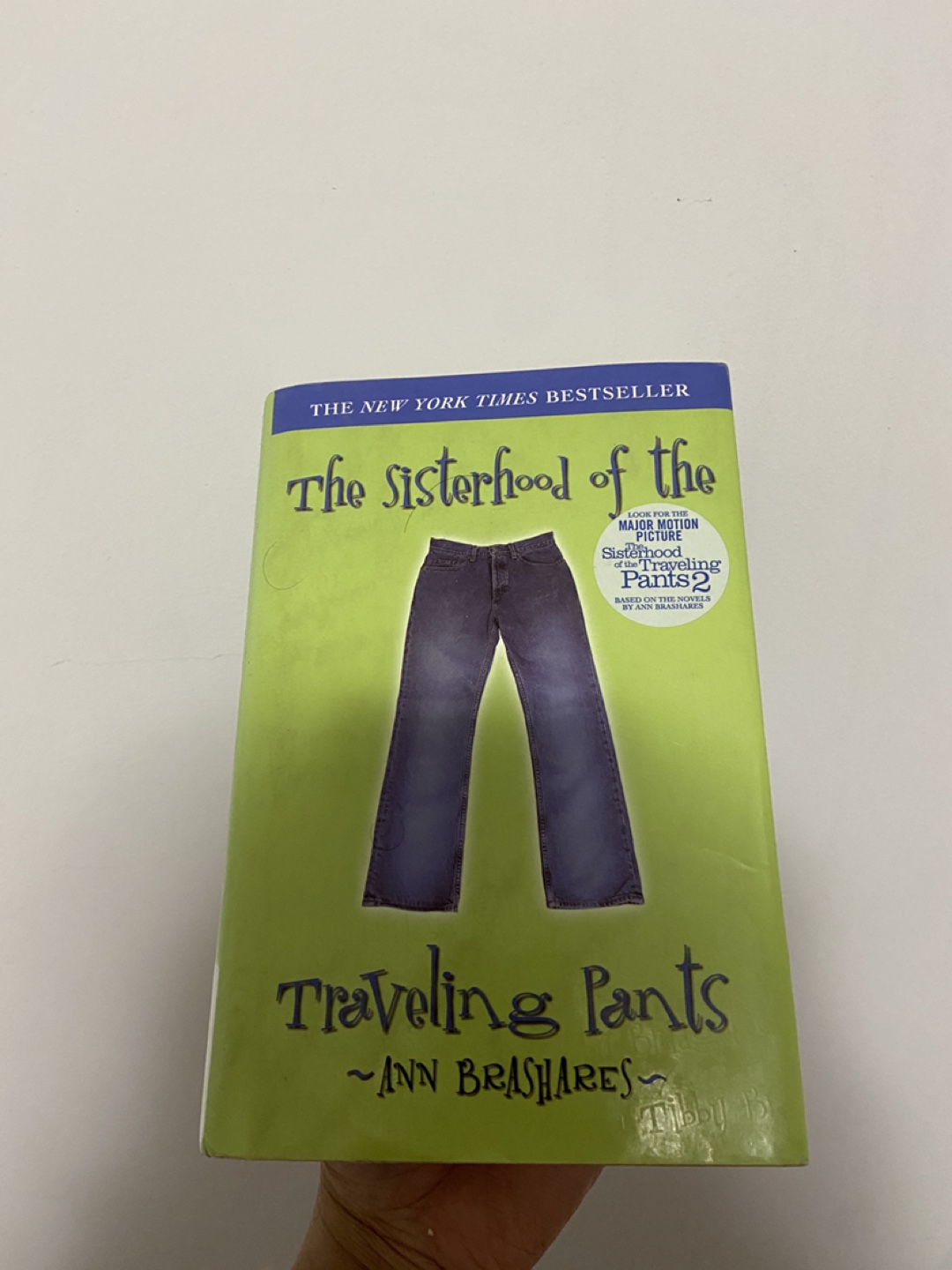 The Sisterhood of the Traveling Pants book #freecycle