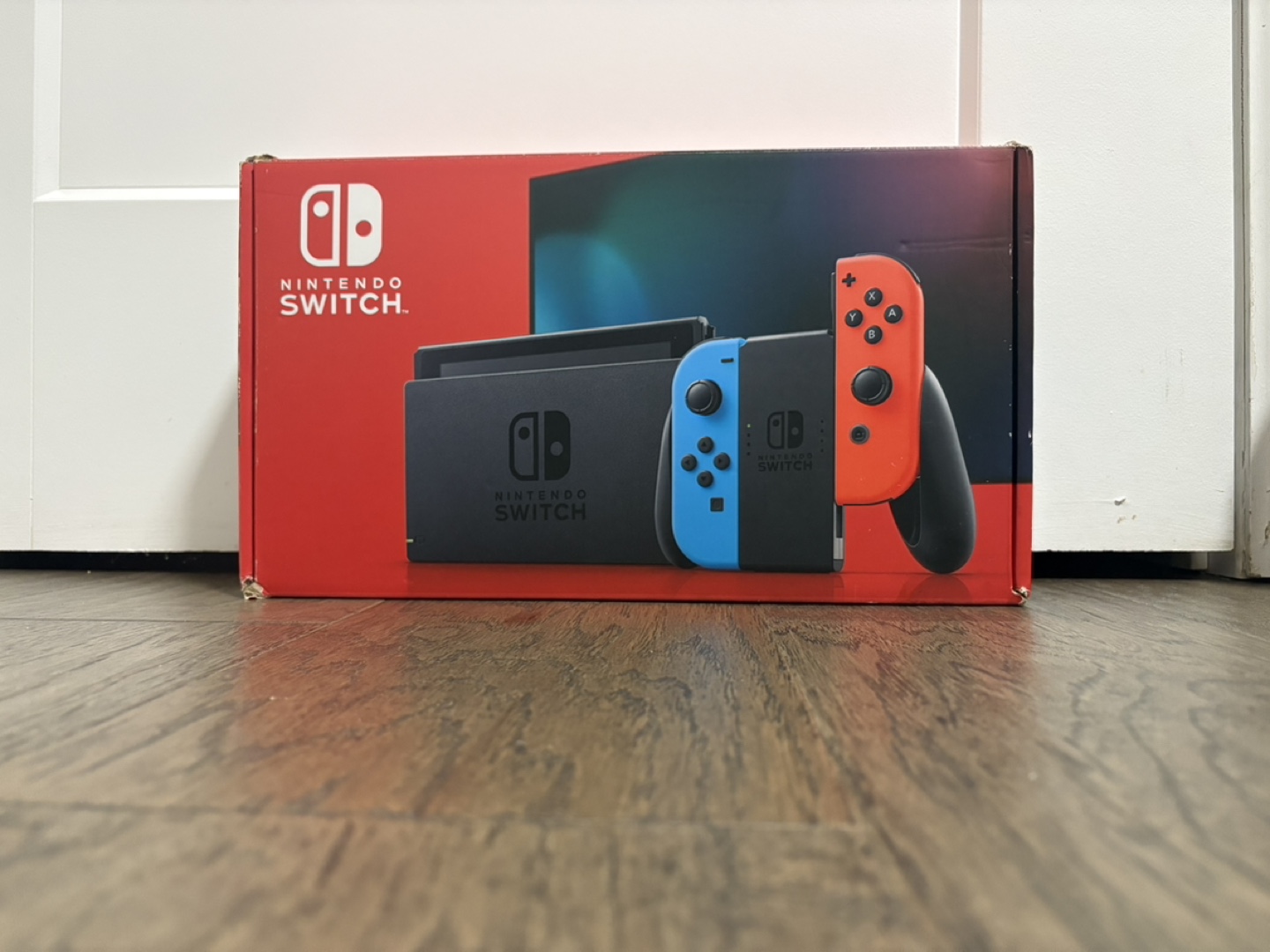 Nintendo Switch Console - Neon Blue and Red Joy-Cons