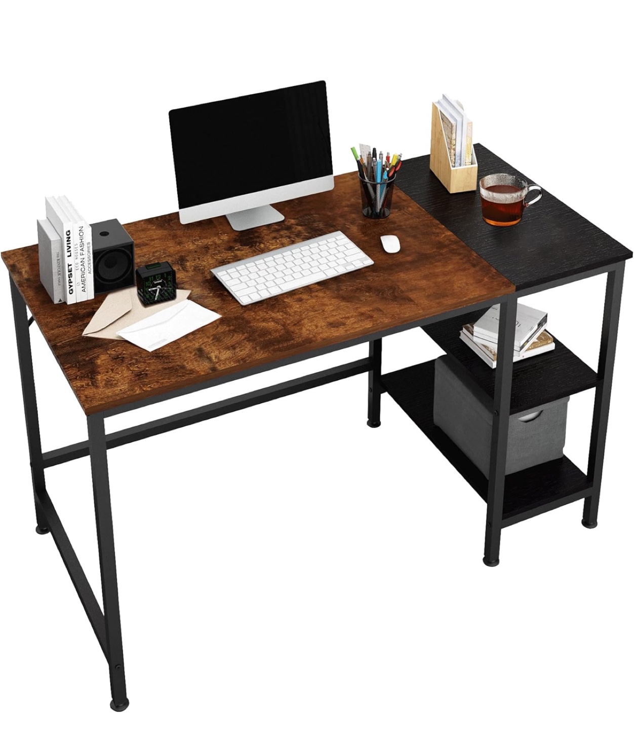 Computer Desk with Storage Shelf