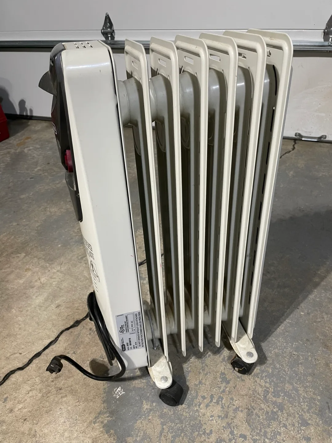 De'Longhi Oil Filled Radiator Heater image indicator(2)