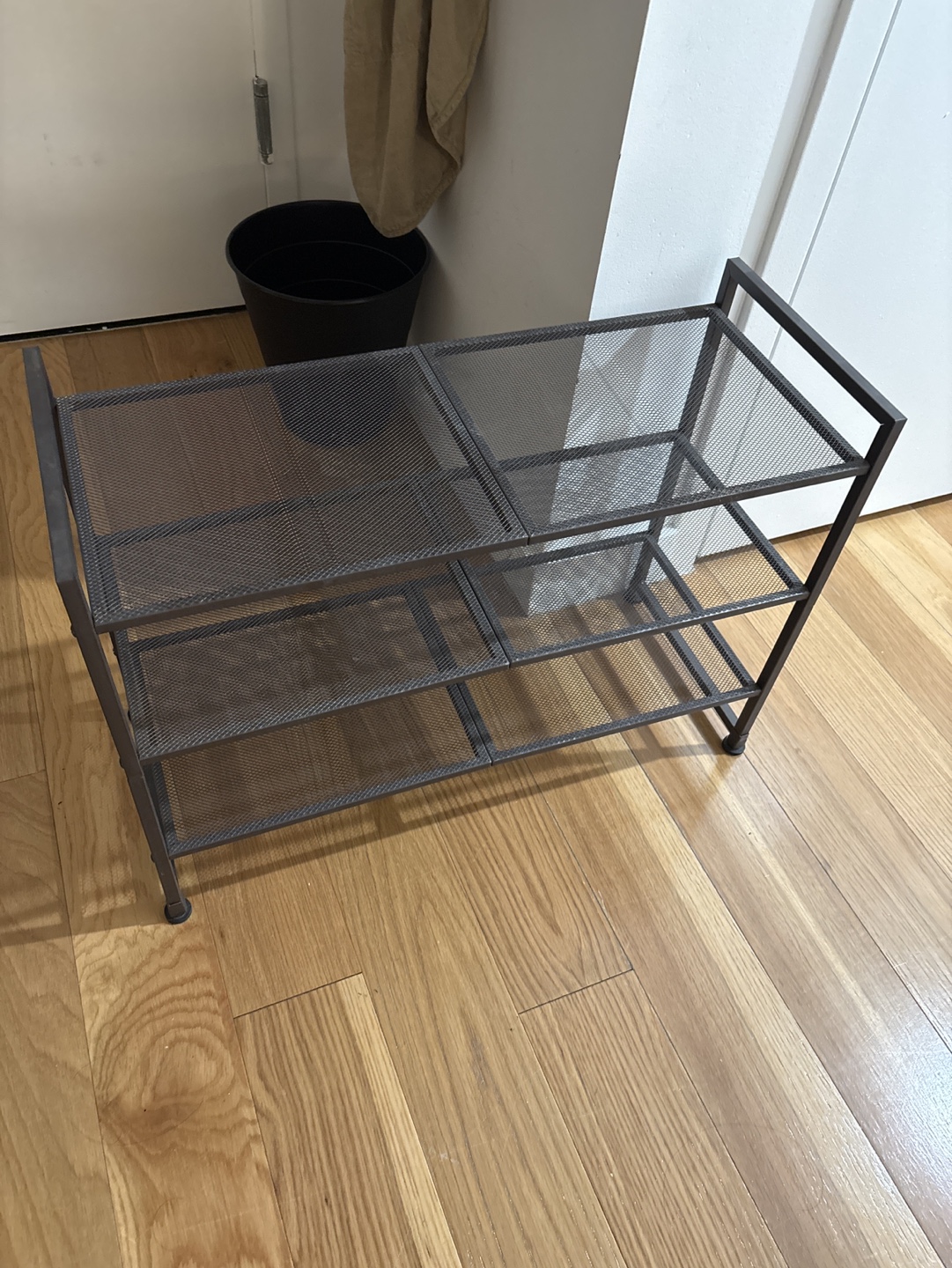 3-tier Metal Shoe Rack