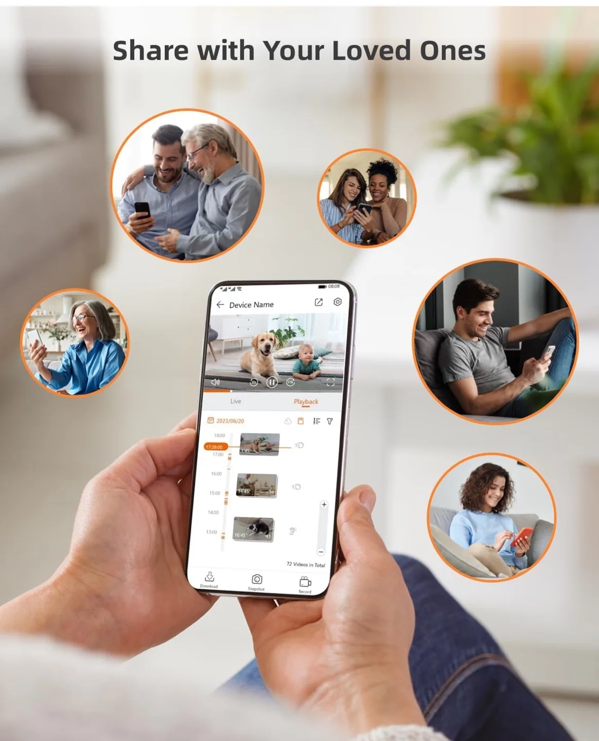 Geeni Battery Powered Security Camera image indicator(2)