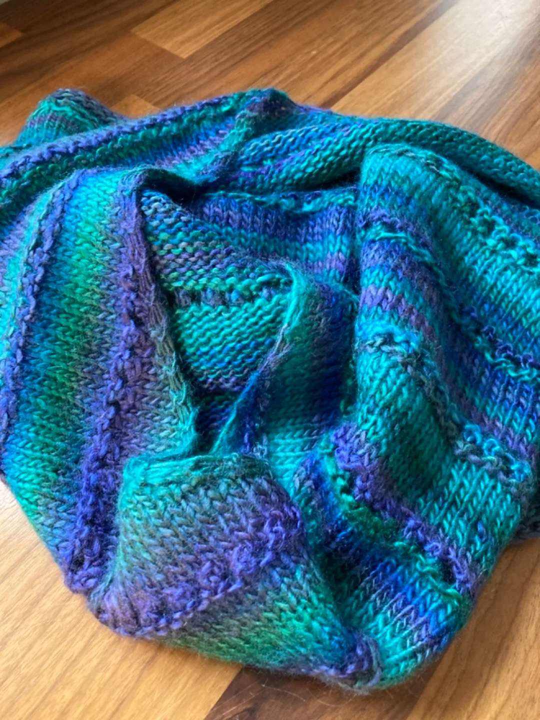 Multi-Coloured Wool Scarf image indicator(2)