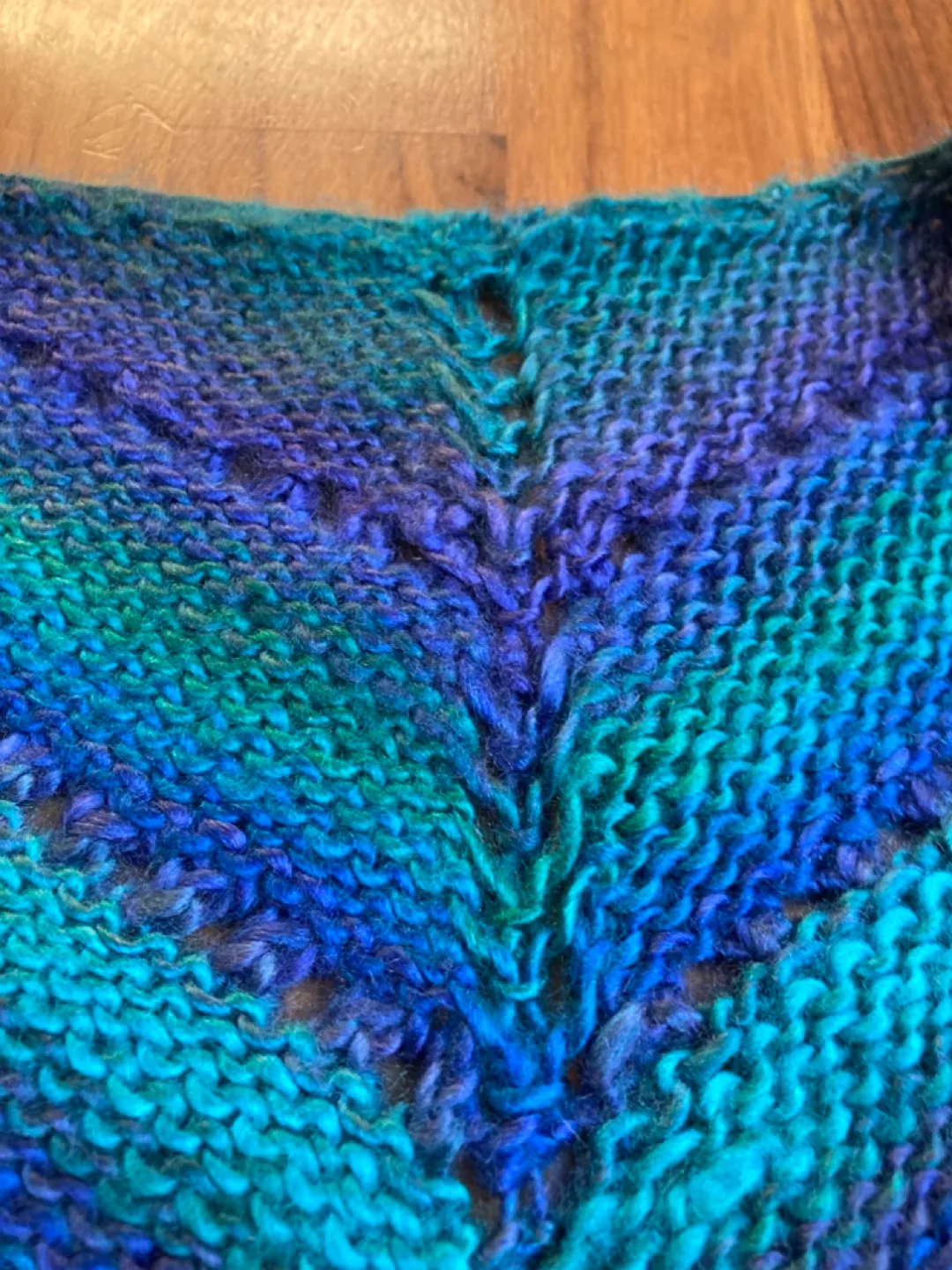 Multi-Coloured Wool Scarf image indicator(3)