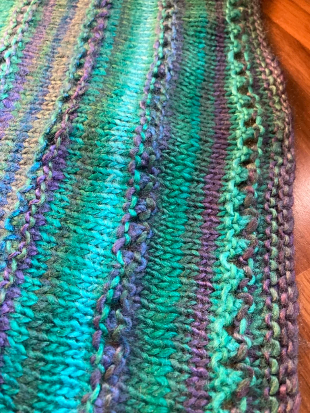 Multi-Coloured Wool Scarf image indicator(4)