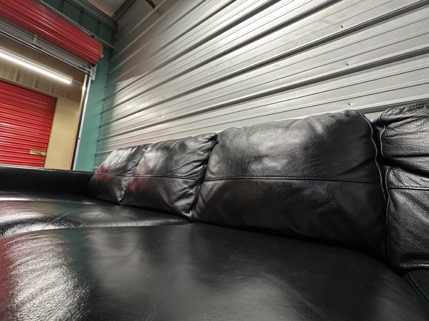 Genuine Leather Sectional (FREE DELIVERY) - photo 5
