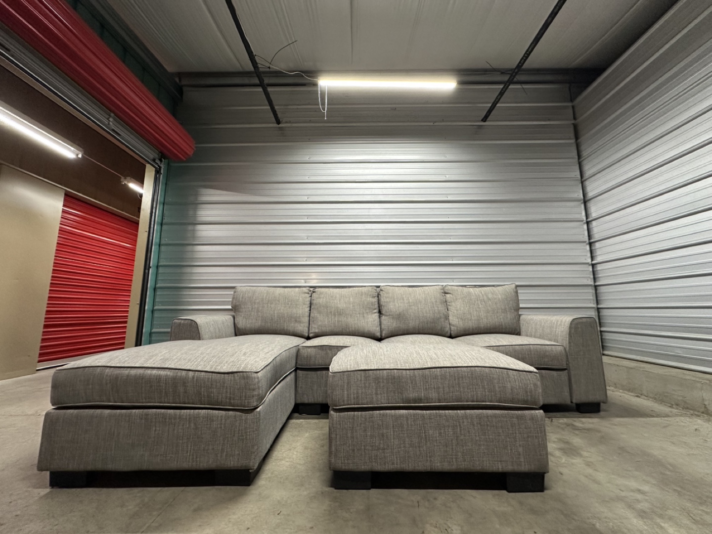 Light Grey Sectional (FREE DELIVERY)
