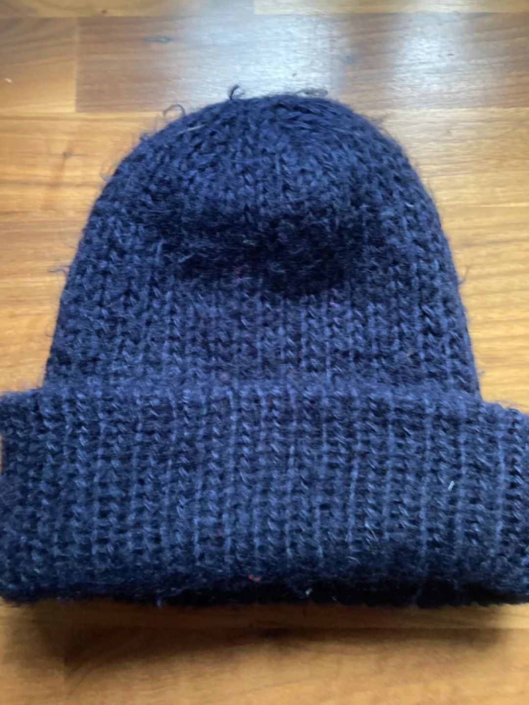 Navy Blue Knit Beanie unisex image indicator(2)