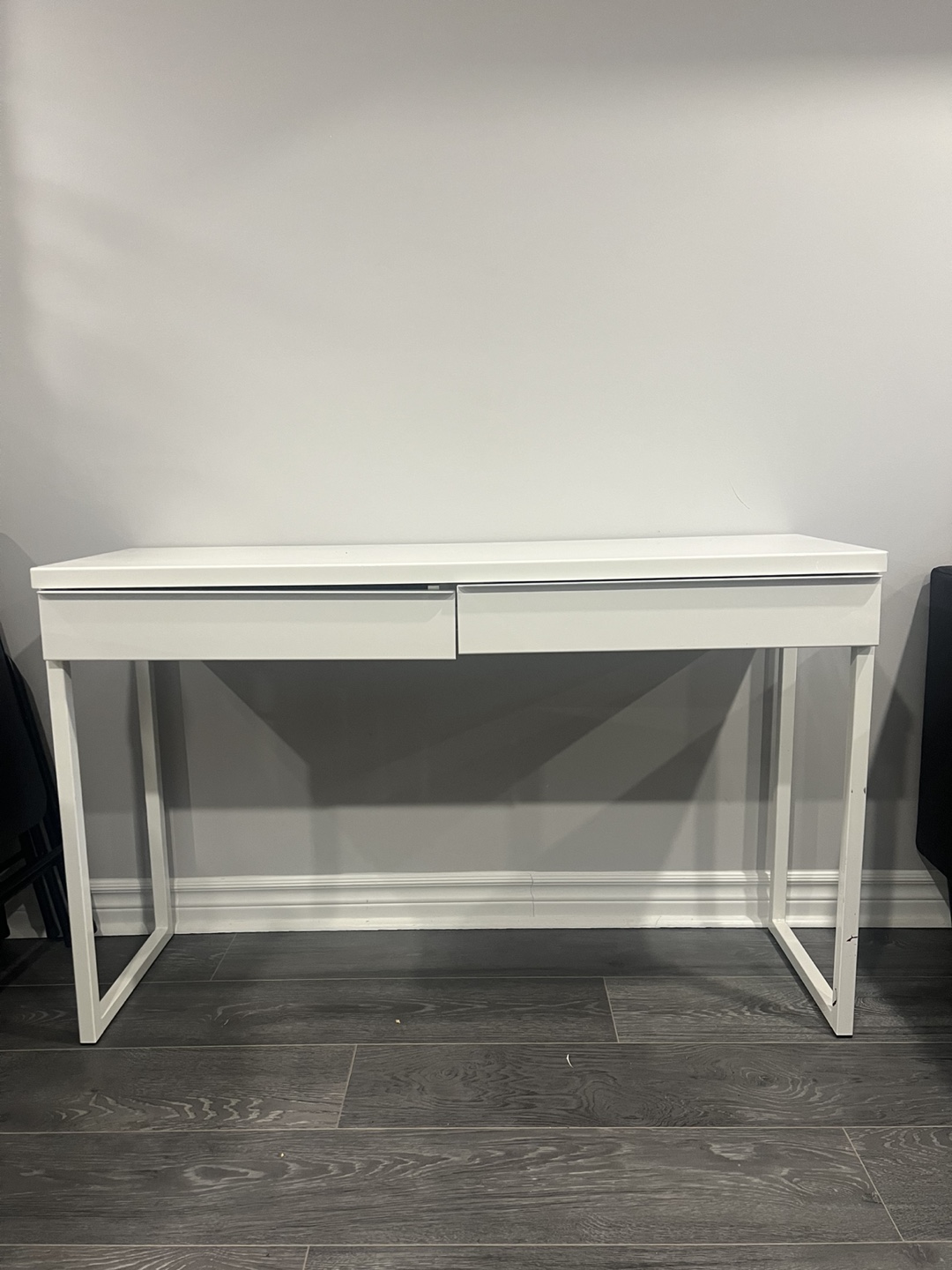 *Price Drop* IKEA White Desk with Two Drawers