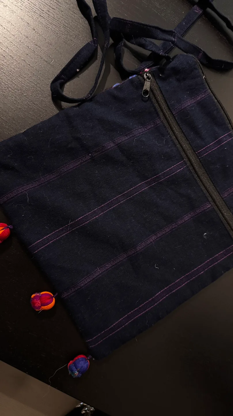 Handwoven Mexican Crossbody Bag image indicator(2)