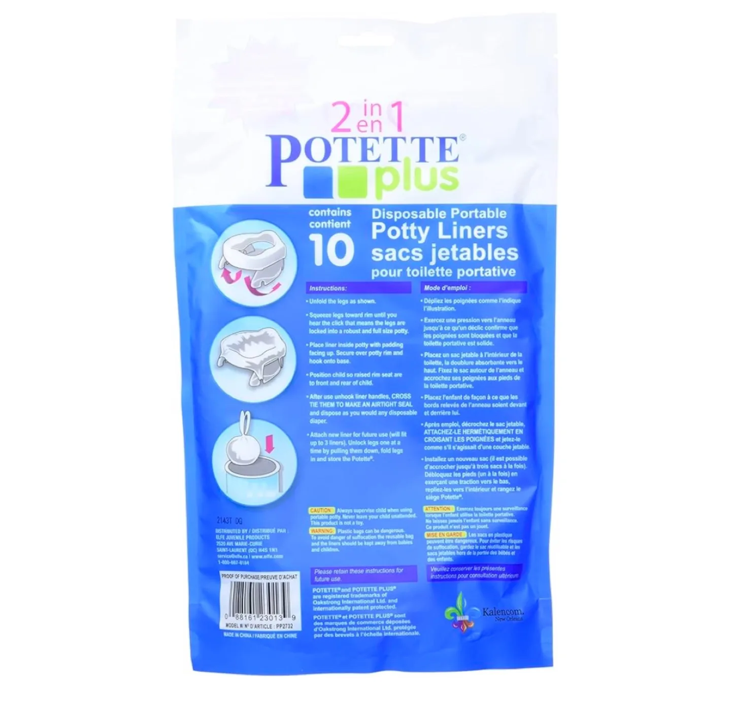 2 in 1 Potette Plus Disposable Potty Liners image indicator(2)