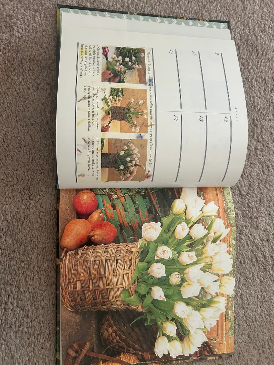 Day Book - A dateless diary in an enchanting floral theme image indicator(2)