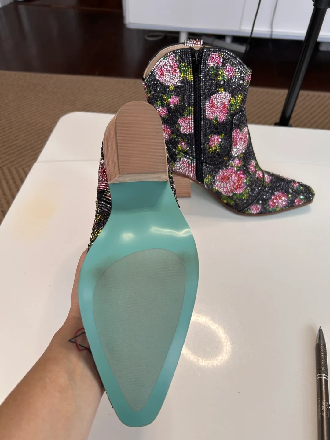 BNIB Betsey Johnson Western Boots image indicator(7)
